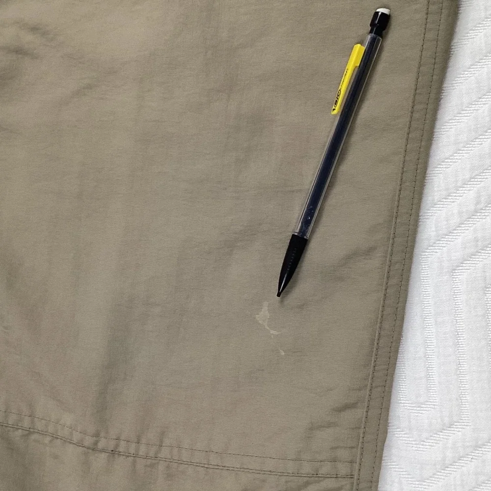 The North Face‎ Mens Khaki Nylon Outdoor Hiking Cargo Pants Size 36